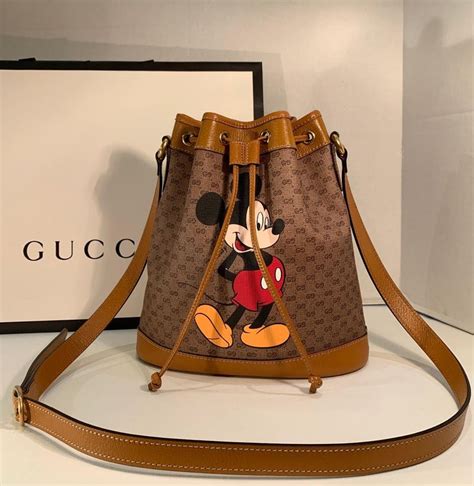 gucci bag with mickey mouse|Gucci Mickey Mouse bag collection.